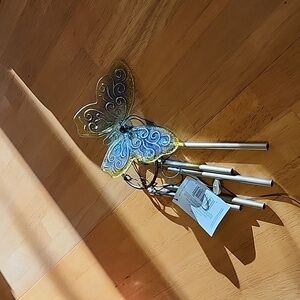 Colorful Butterfly Wind Chime